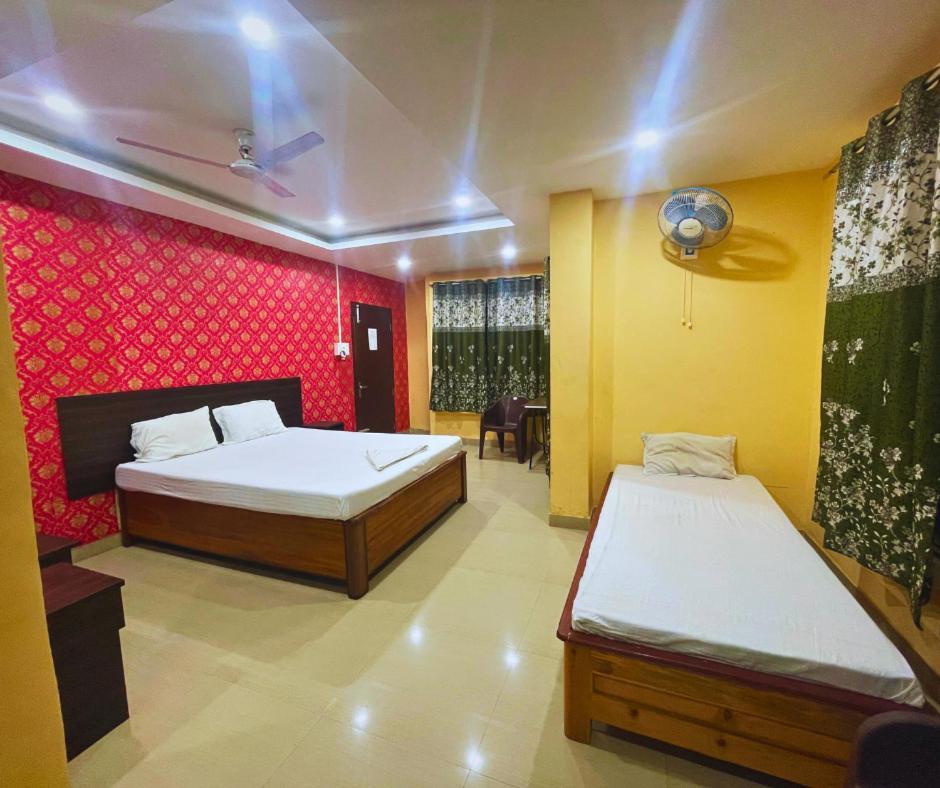 古瓦哈提 H K Residency Near Kalakshetra酒店 外观 照片
